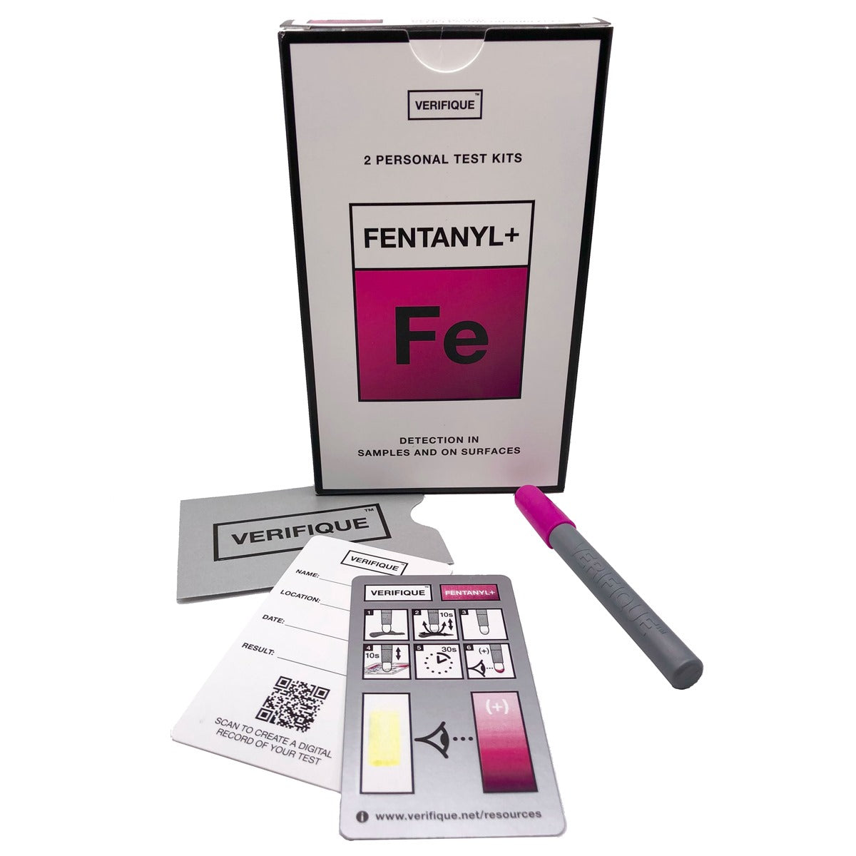 swabtek verifique detection test for fentanyl and other drugs full retail box contents