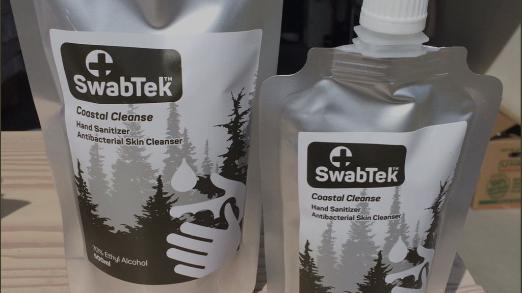 SwabTek Launches Line of Hand Sanitizer for First Responders